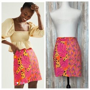 Farm Rio x Anthropologie skirt